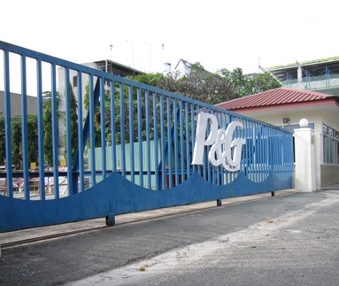 Cổng nhà máy P&G Bình Dương 001